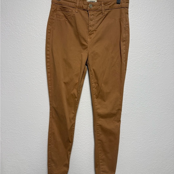L’AGENCE Designer Margot Stretch Twill Ankle Pants 29 - Picture 2 of 10